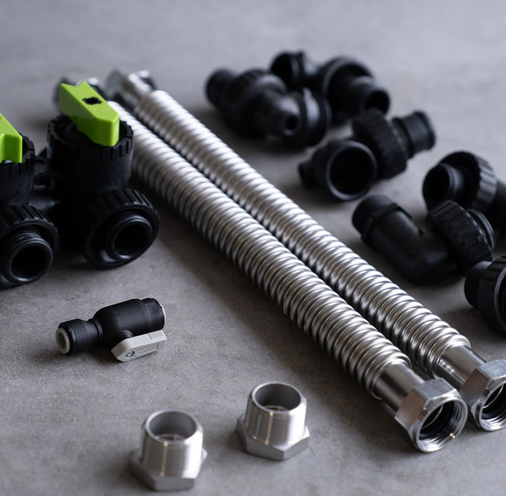 Echo Whole Home Water Filtration System plumbing tools