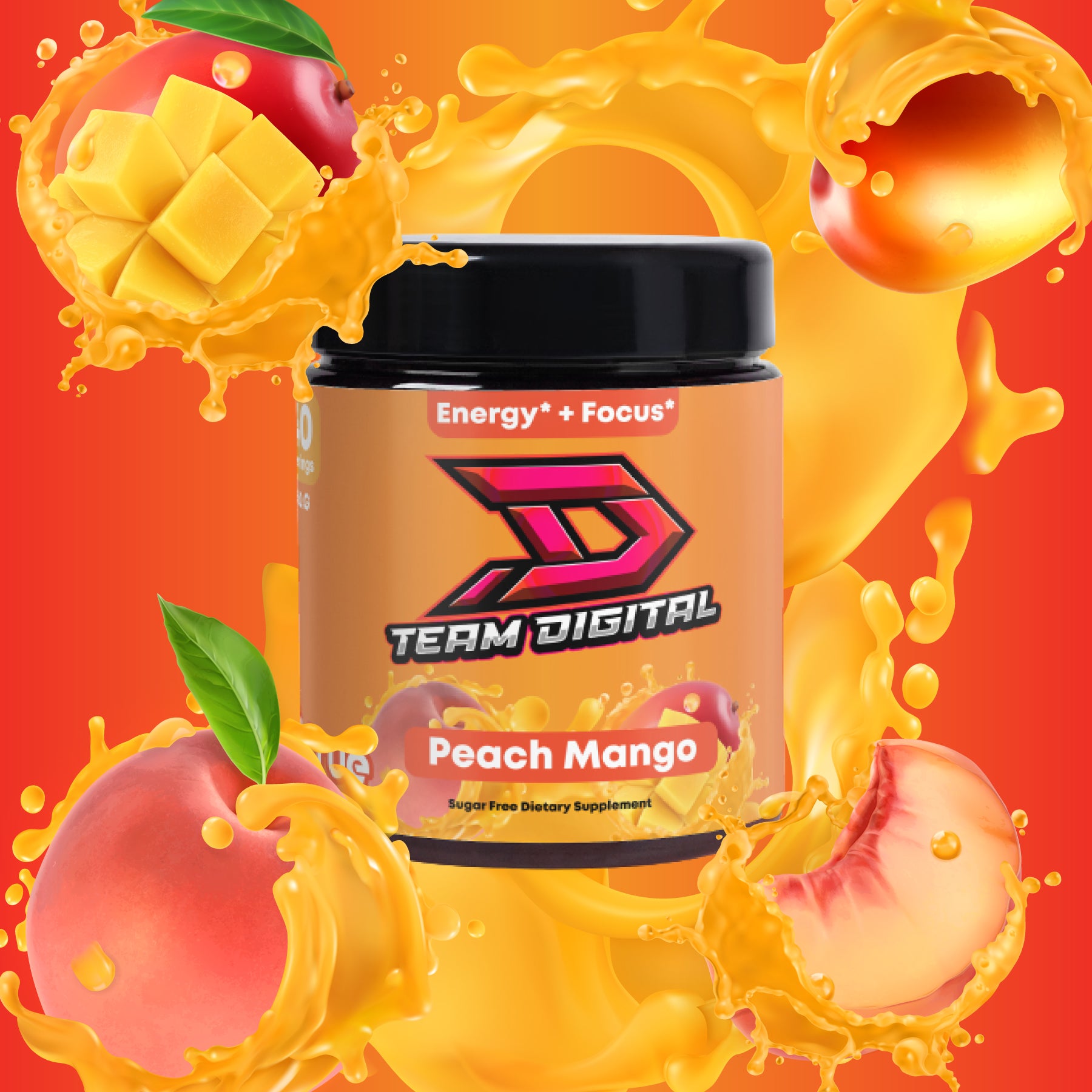 Digital Peach Mango Energy Formula - Inspired by Team Digital