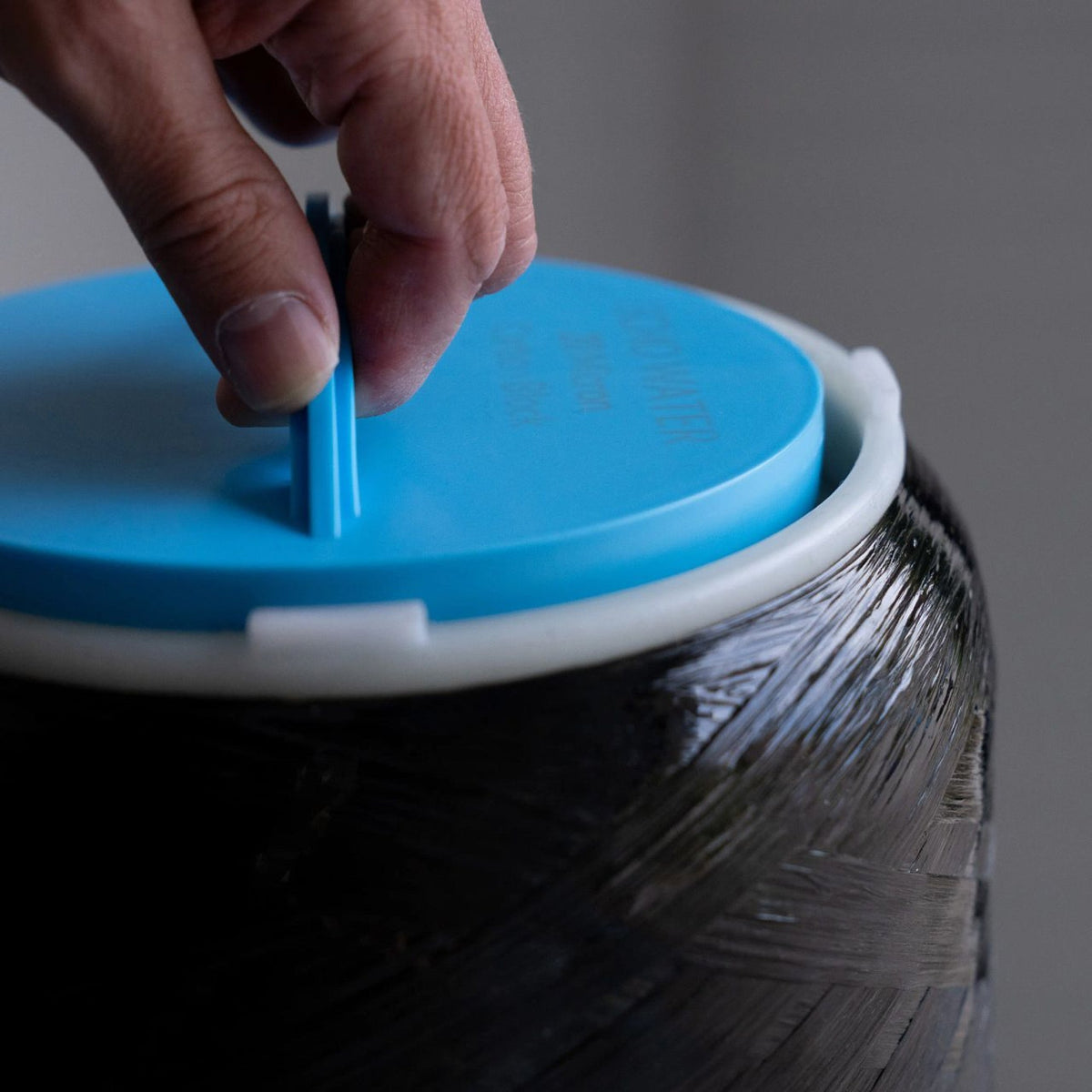 Echo Whole Home Water Filtration System filter lid