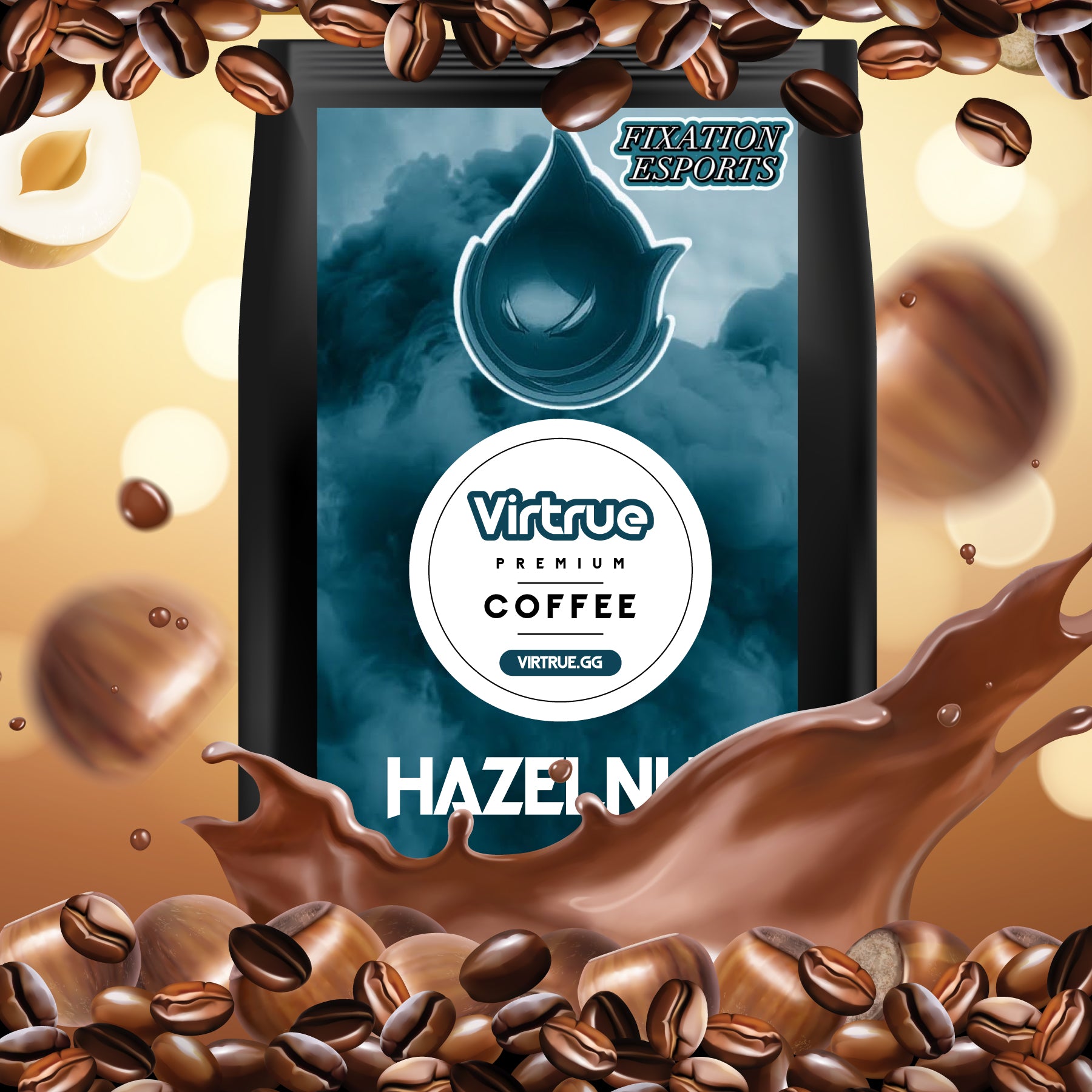 Fixation Esports Flavored Coffee 16oz