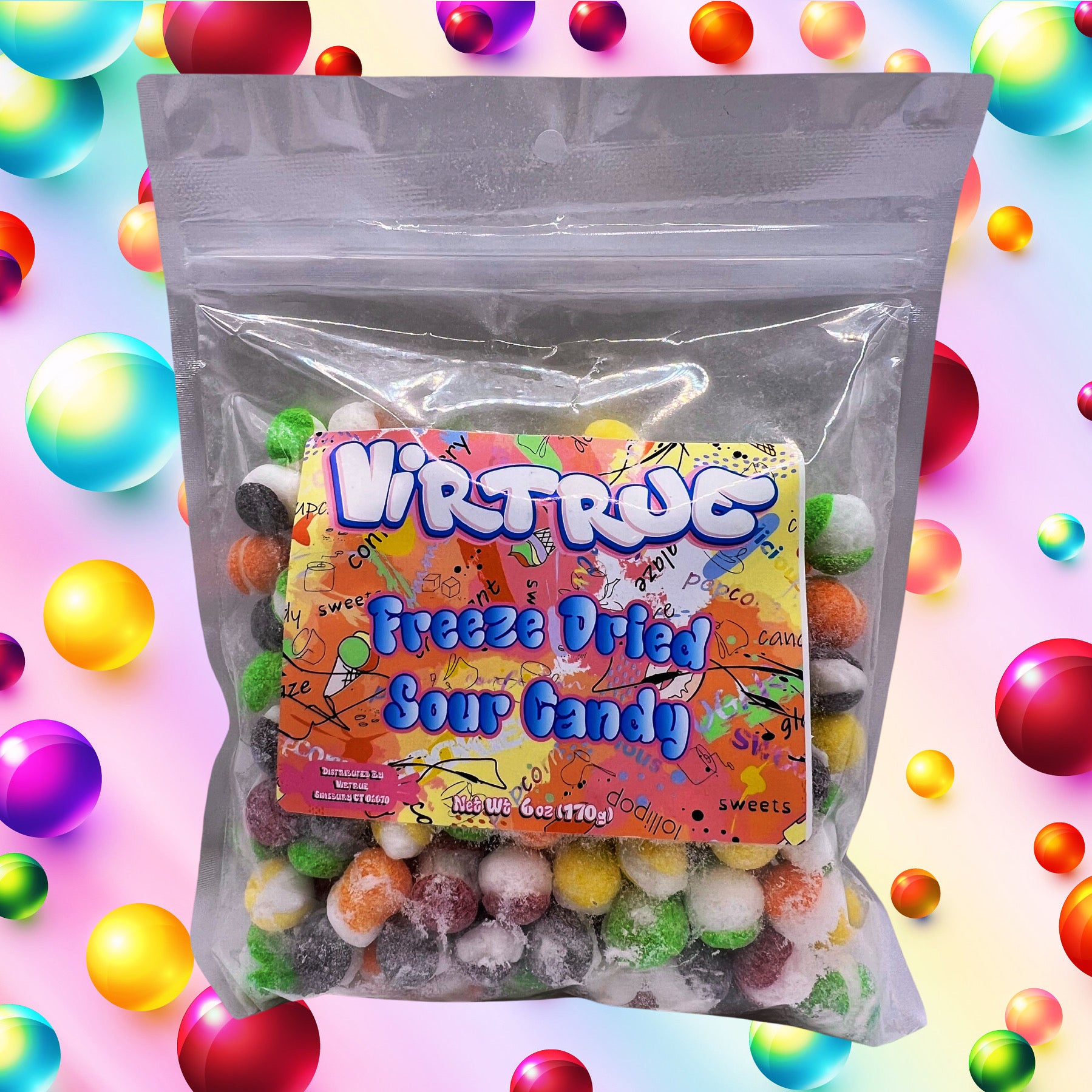 Freeze Dried Sour Candy Bites