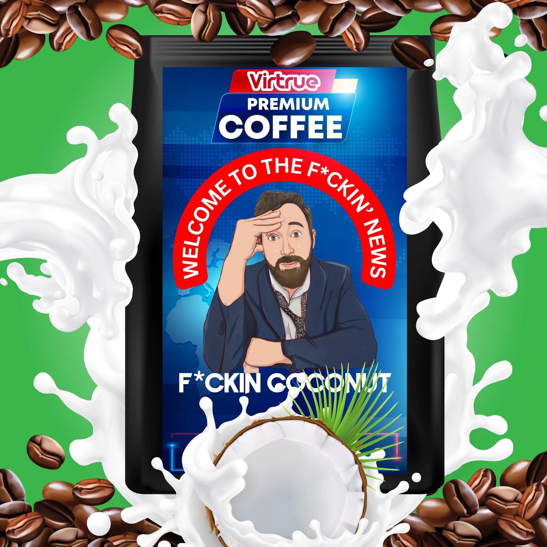 Kellerman Flavored Coffee 16oz - Inspired by The F*ckin' News