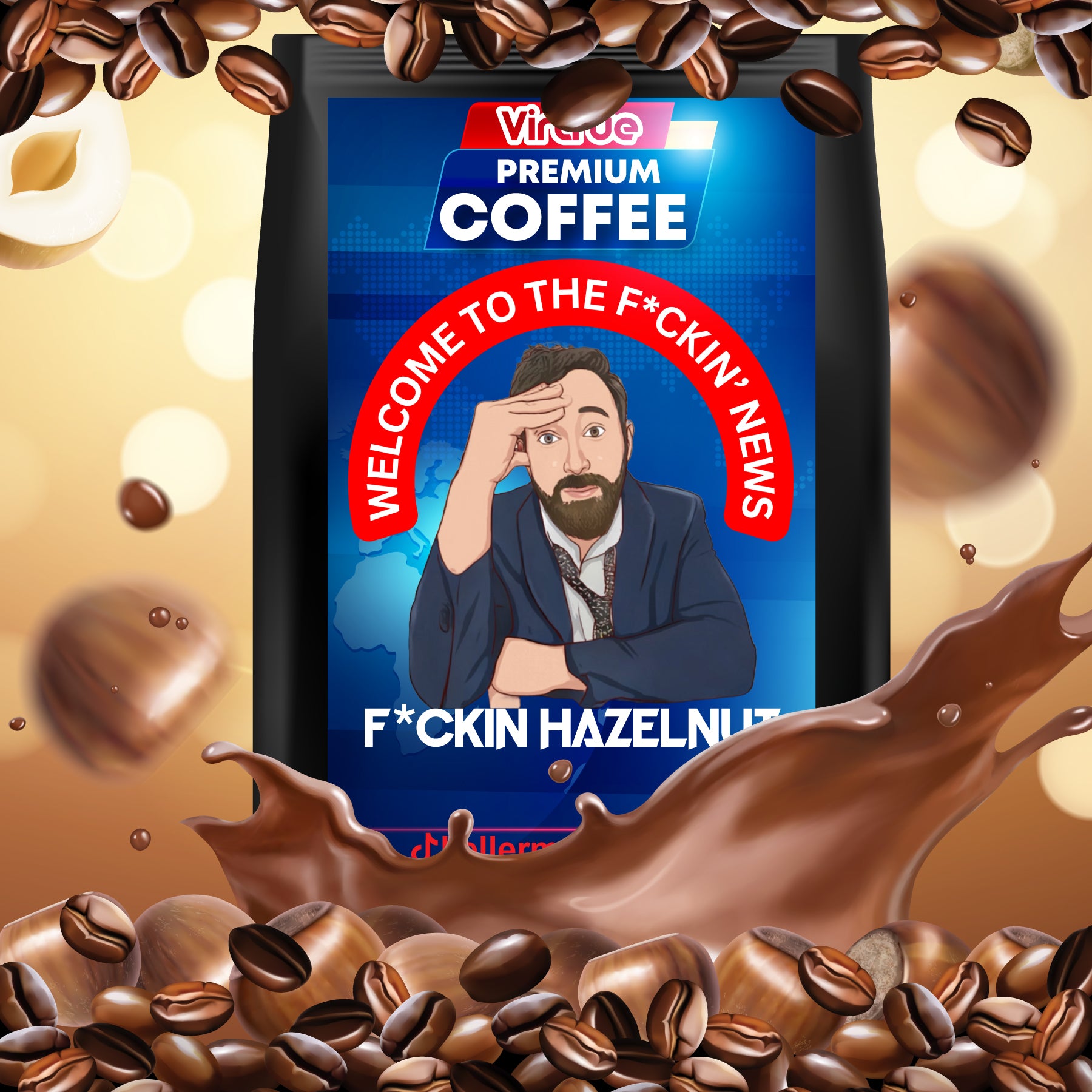 Kellerman Flavored Coffee 16oz - Inspired by The F*ckin' News
