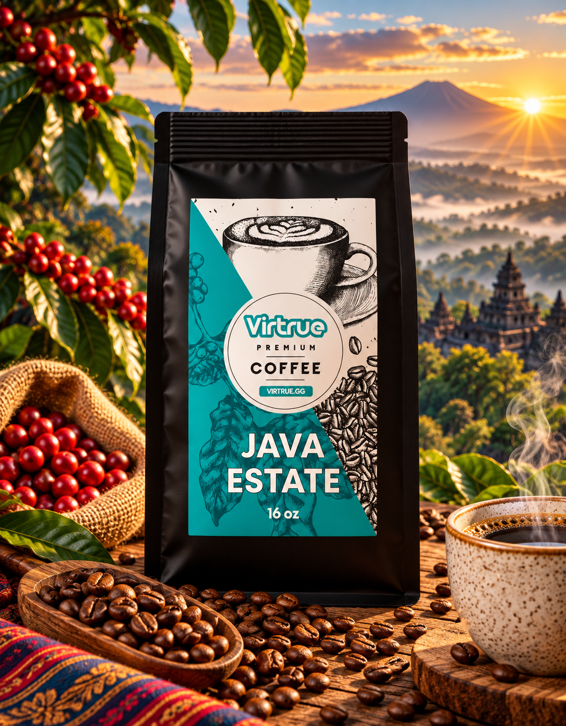 Virtrue Java Estate coffee