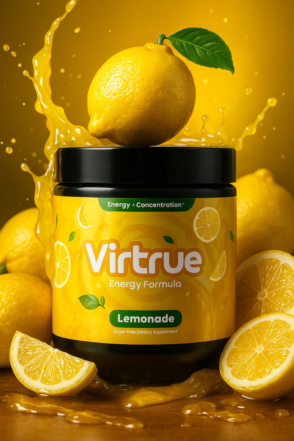 Virtrue Lemonade Pre Workout Tub