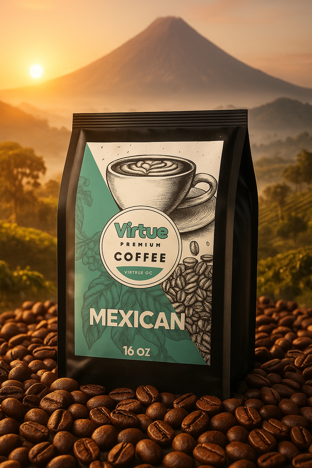 Virtrue Mexican Organic Coffee Bag