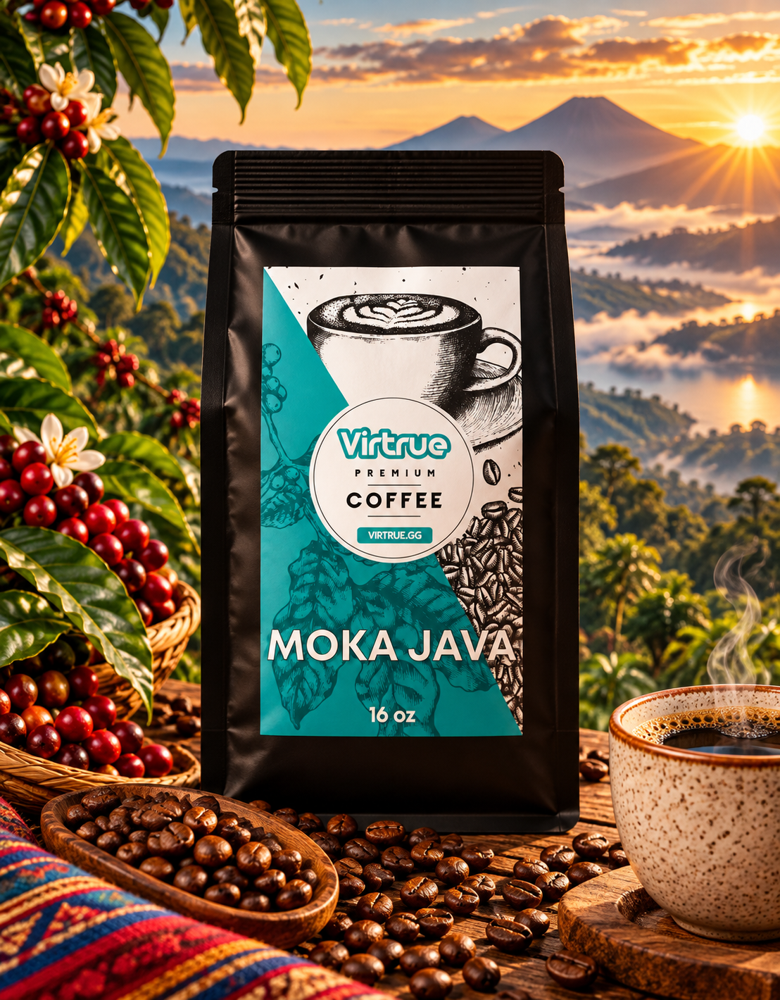 Virtrue Moka Java coffee