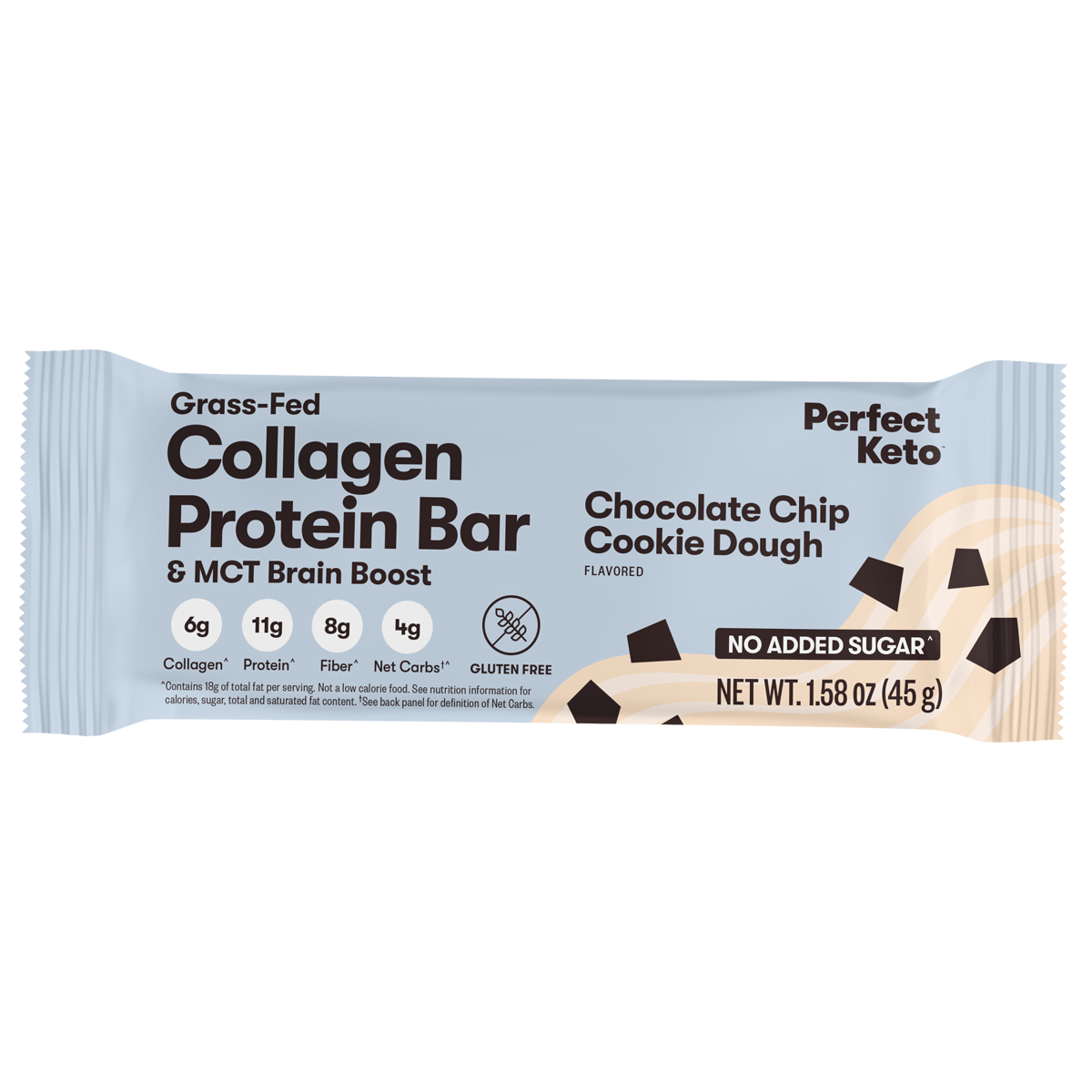 Chocolate Chip Cookie Dough Collagen Protein Bar Lifestyle Image
