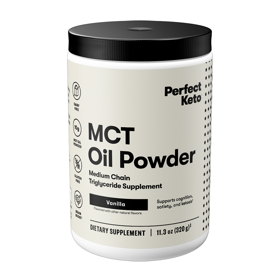 Perfect Keto Vanilla MCT Oil Powder
