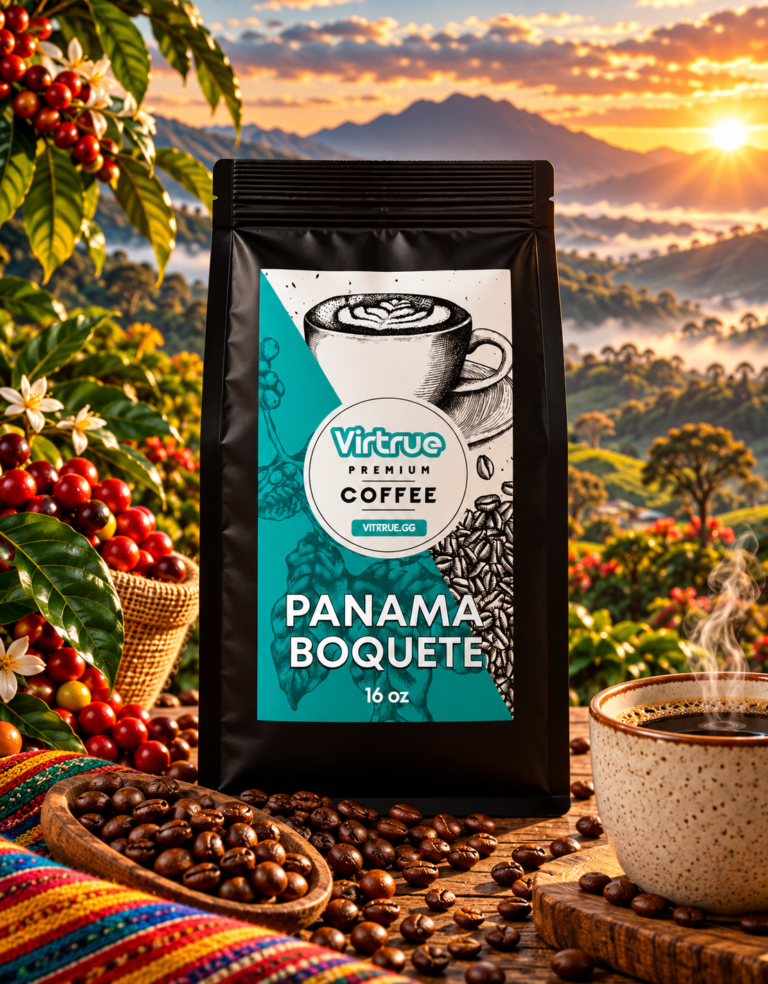 Virtrue Panama Boquete coffee