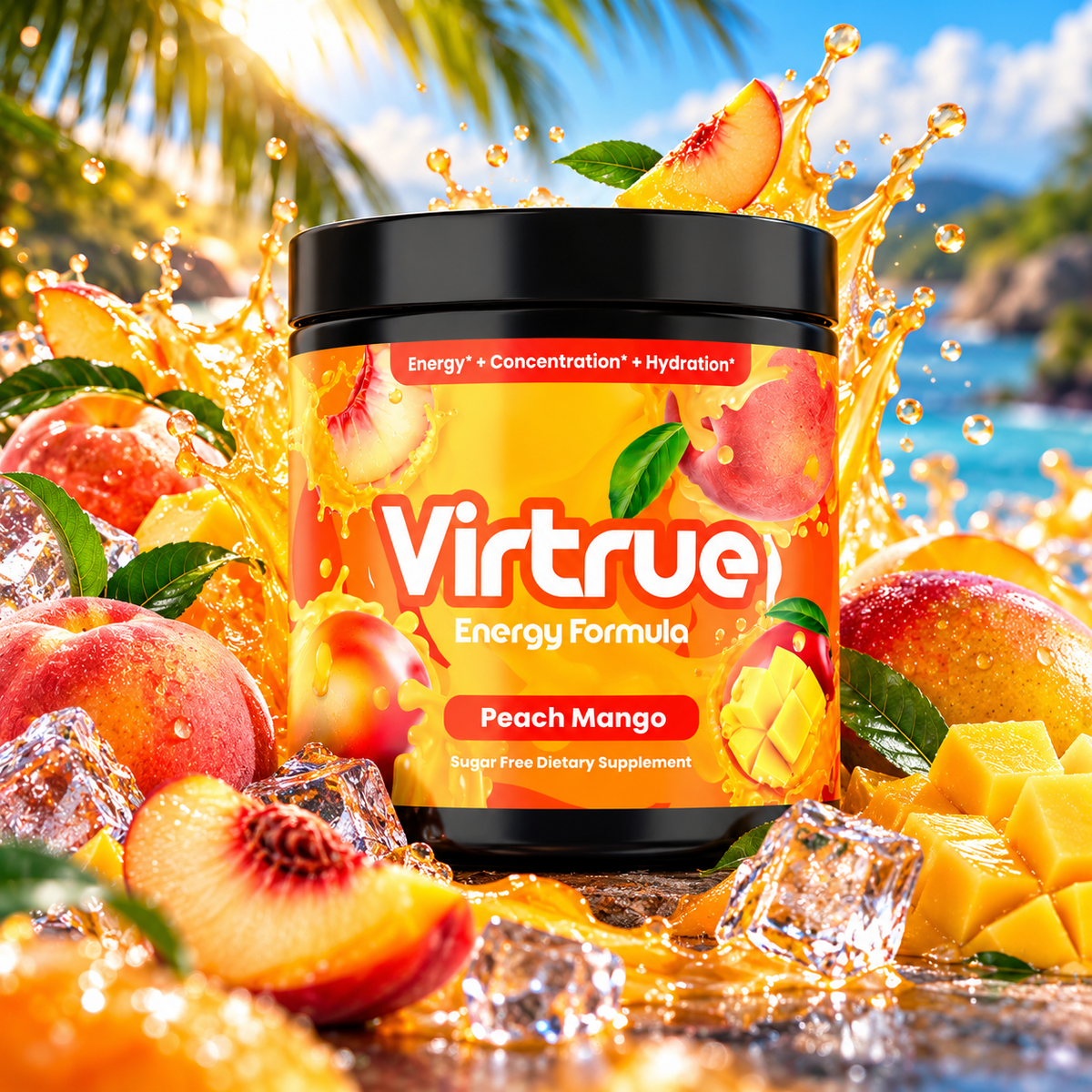 Virtrue Peach Mango Pre Workout