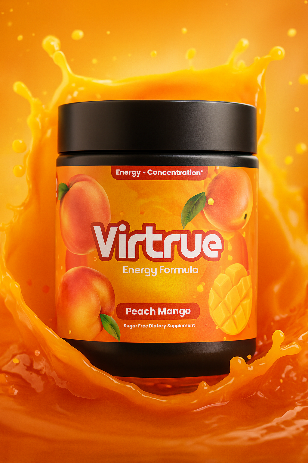 Virtrue Peach Mango Pre Workout