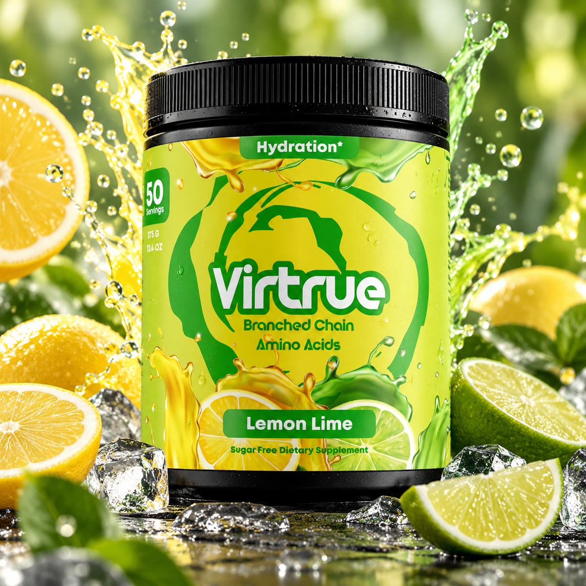 Virtrue Lemon Lime BCAA