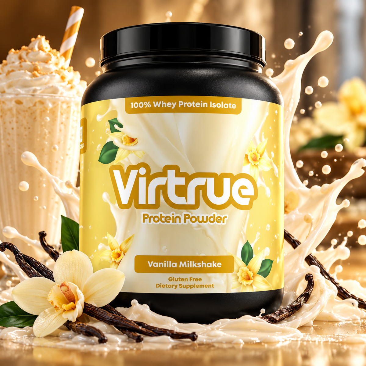 Virtrue Vanilla Whey Protein Isolate