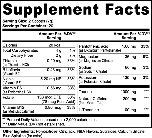 Cotton Candy Energy Powder + Focus Boost & Hydration | Inspired by Fixation Esports