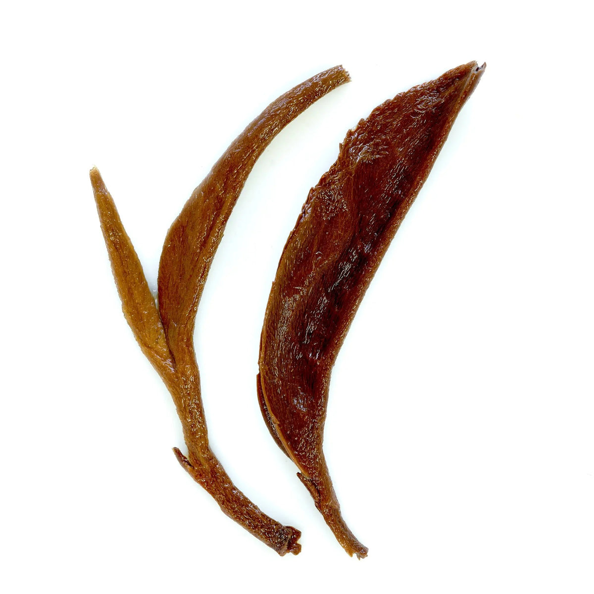 Close-up of whole Nepalese black tea leaves from August Rare Leaves Gold
