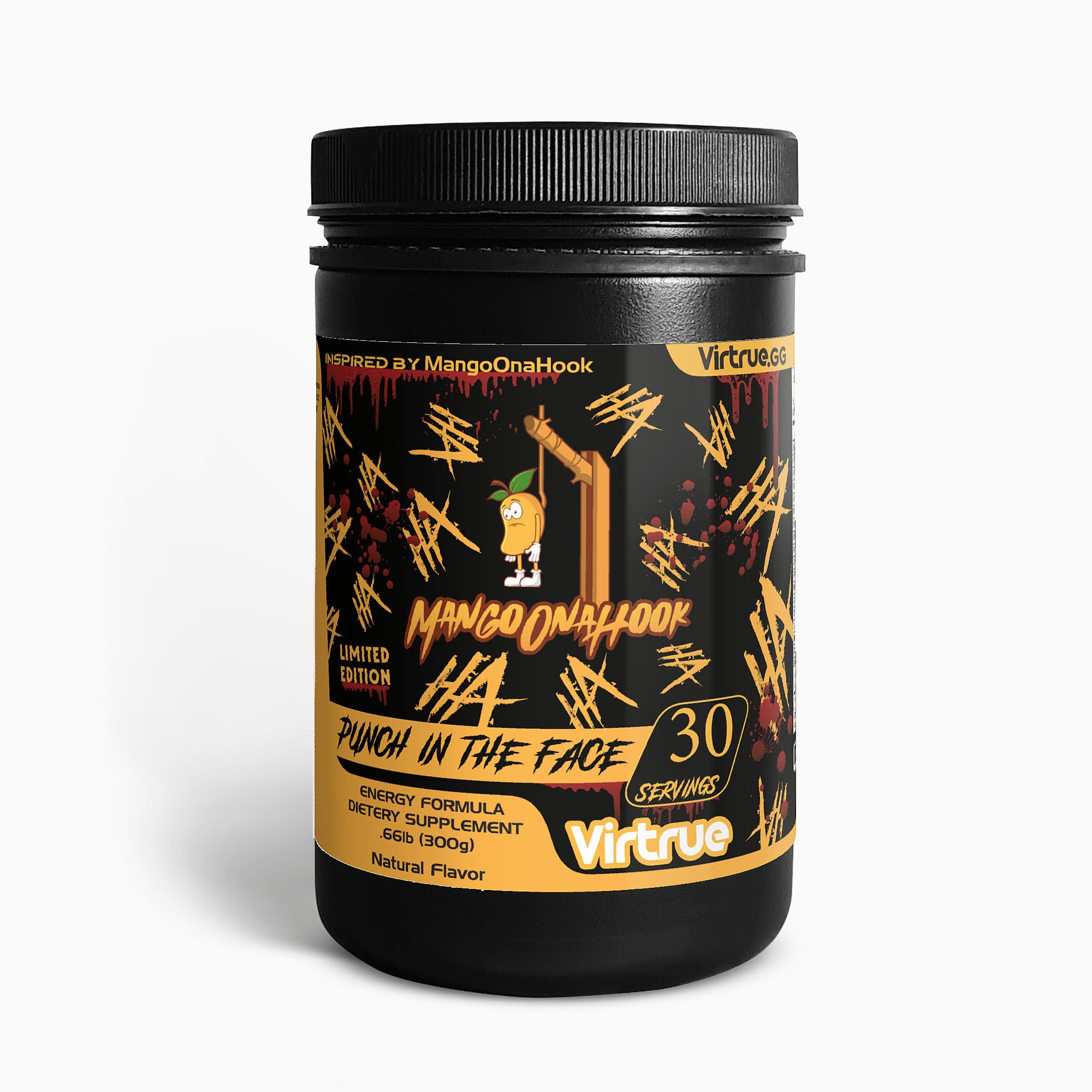 Punch in the Face Energy Formula - Inspired by MangoOnaHook