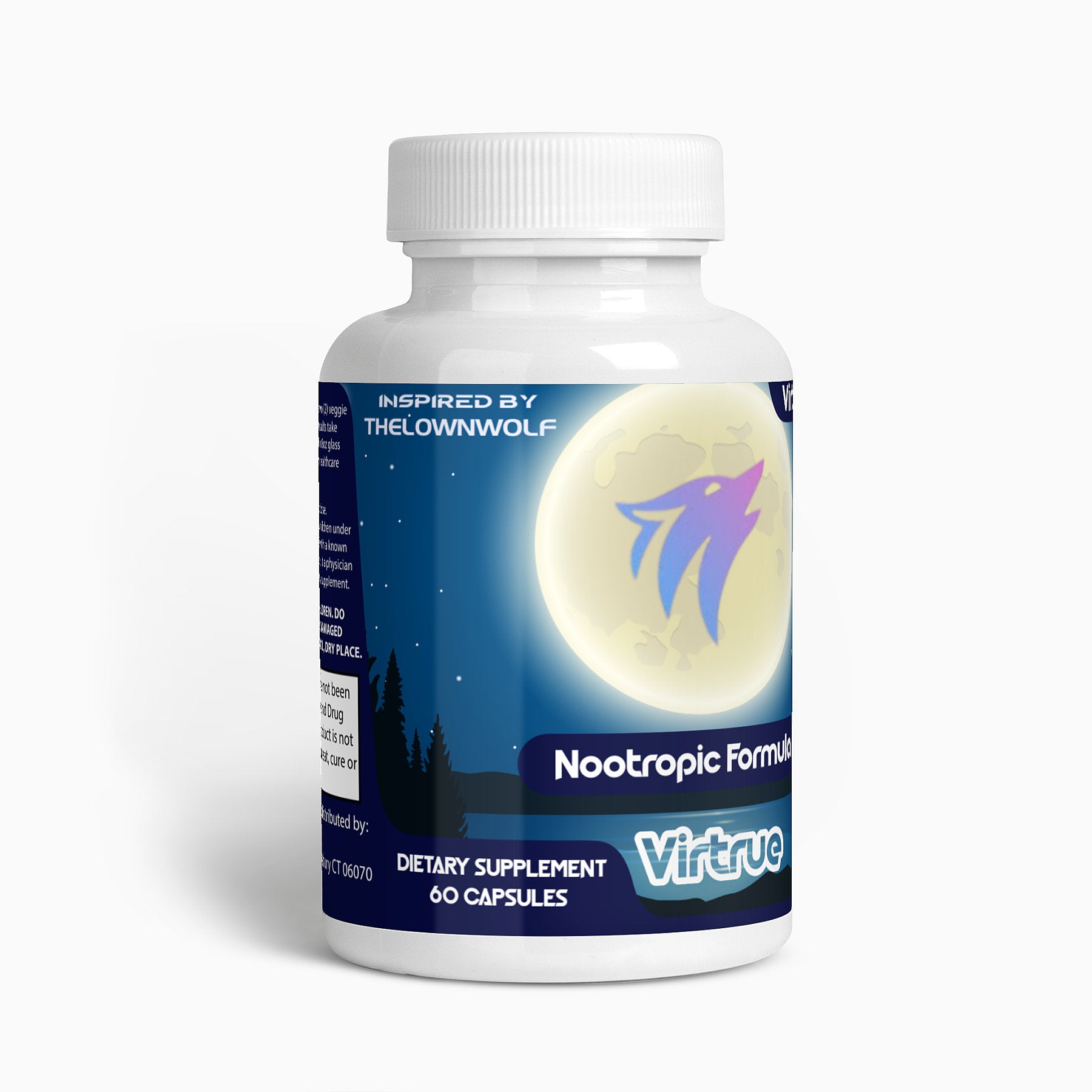 Nootropic Brain & Focus Formula - Inspired by THELOWNWOLF