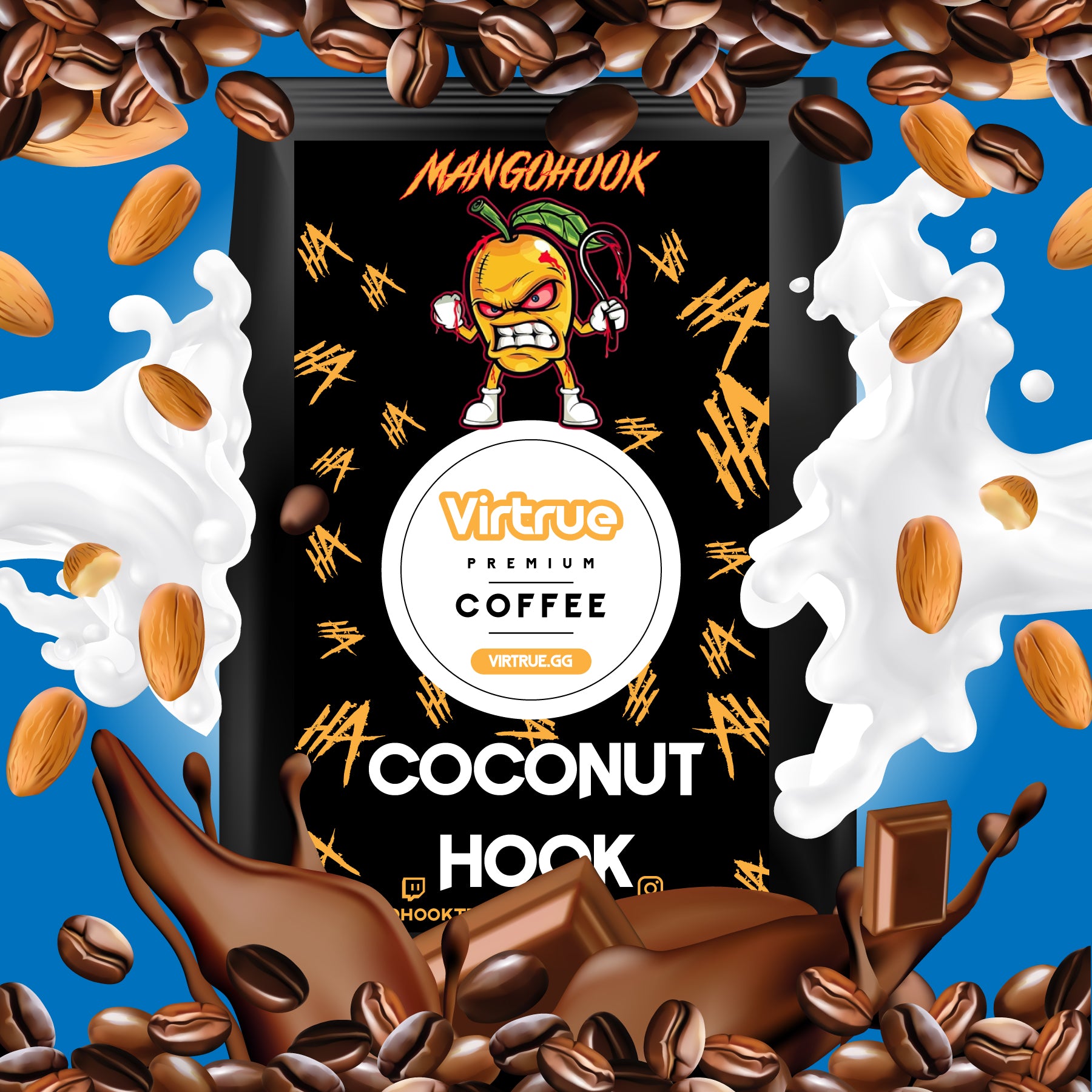 MangoHook Flavored Coffee 16oz