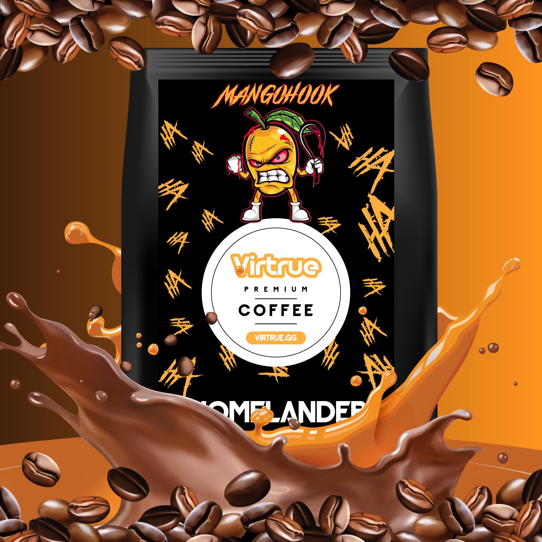 MangoHook Flavored Coffee 16oz