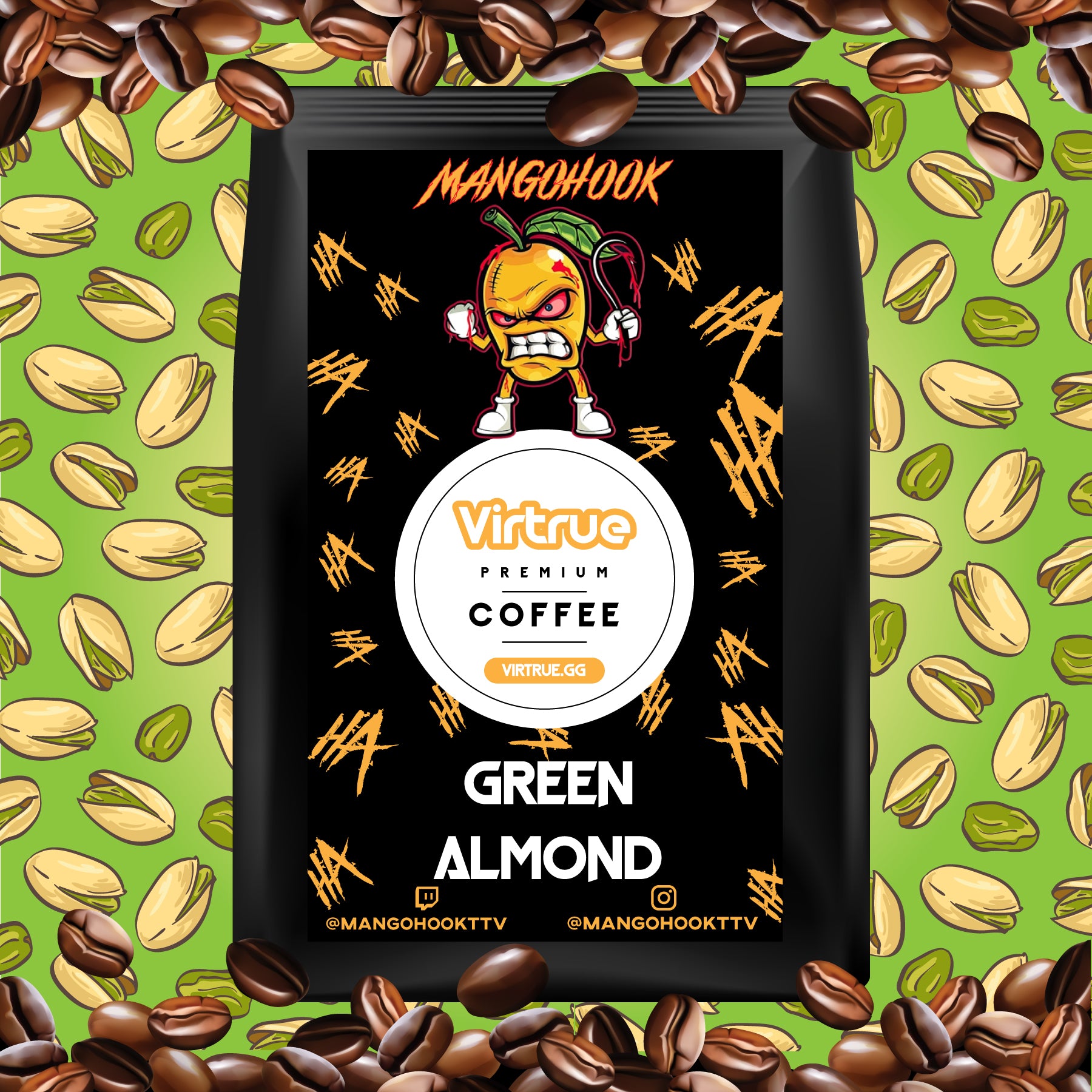 MangoHook Flavored Coffee 16oz